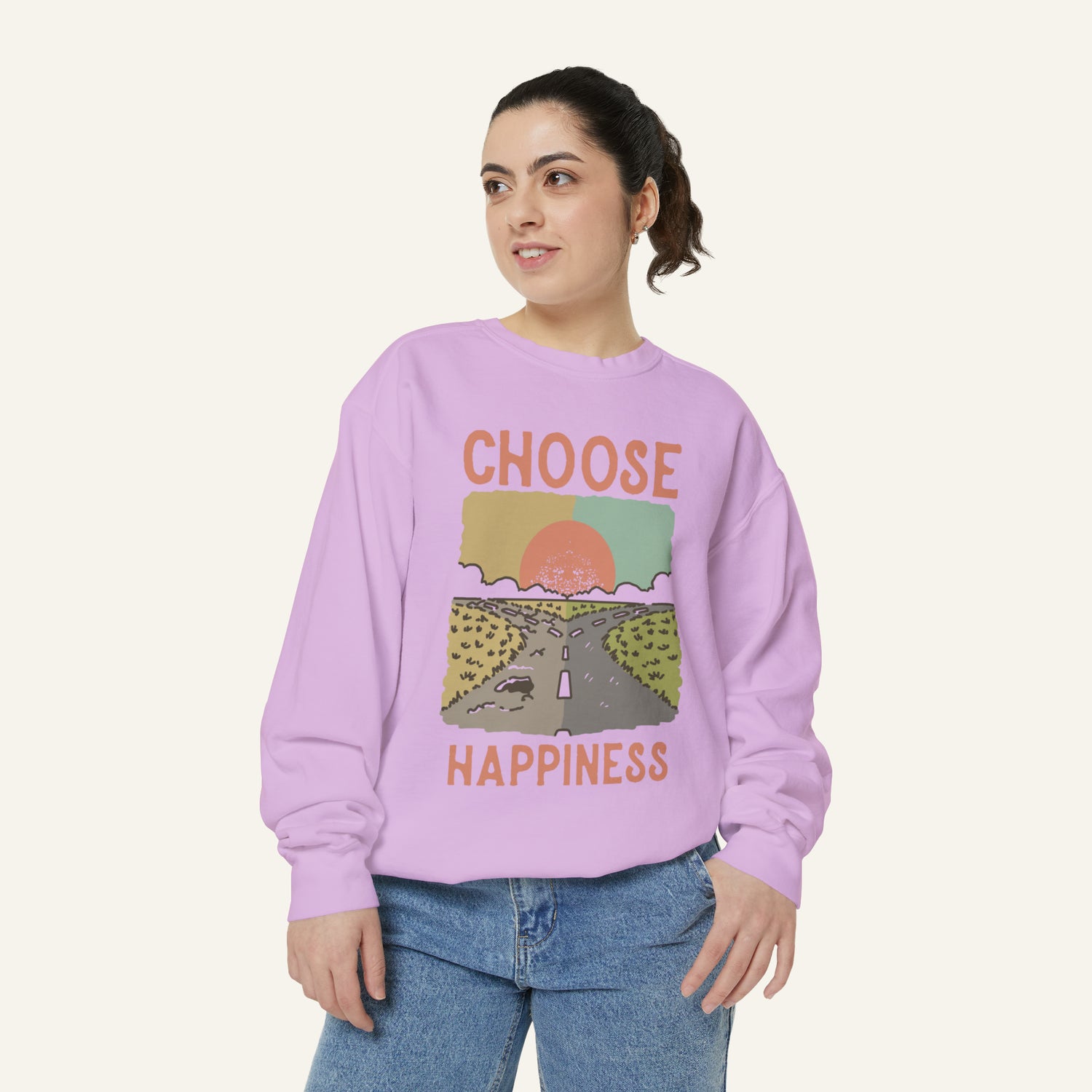 Choose Happiness Pullover